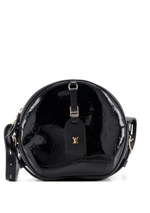 Louis Vuitton Pre-Owned Boite Chapeau Souple Bag Monogram Vernis MM crossbody bag - Black