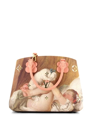 Louis Vuitton Pre-Owned Montaigne Handbag Limited Edition Jeff Koons Fragonard Print Canvas MM satchel - Multicolour