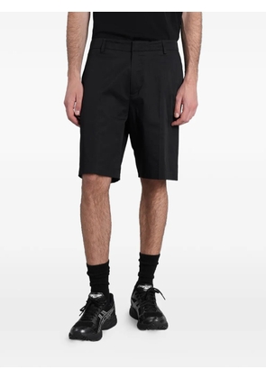Greyed Ridge pressed-crease shorts - Black