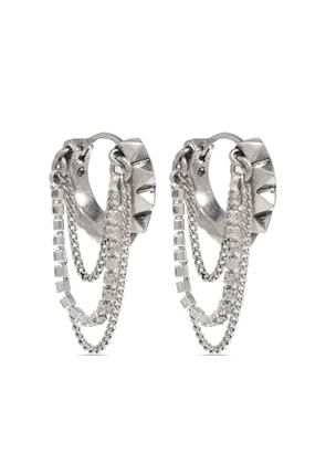 AllSaints Trudy earrings - Silver