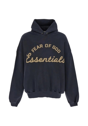 FEAR OF GOD ESSENTIALS Training 90s logo-print hoodie - Black