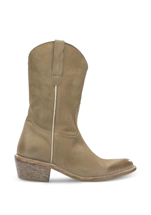 Moma Dallas western-style cowboy boots - Neutrals