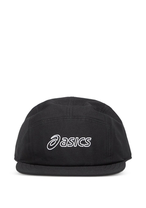 ASICS logo-embroidered five-panel cap - Black