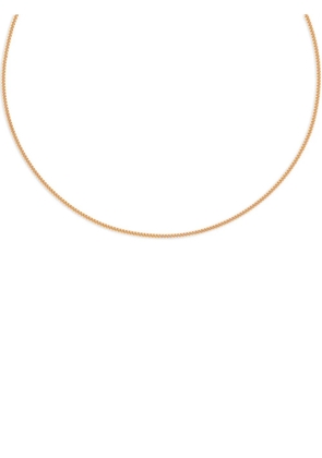 Astrid & Miyu curb-chain anklet - Gold