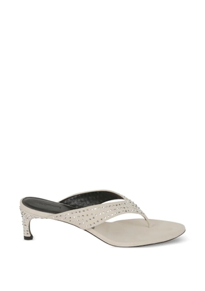 ROTATE BIRGER CHRISTENSEN stud-embellished leather sandals - Neutrals