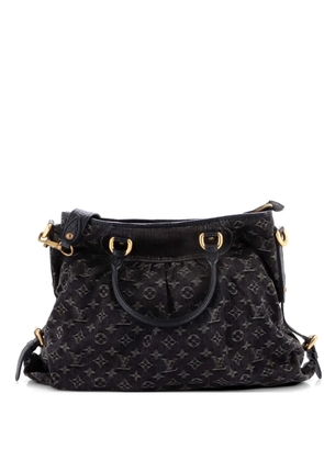 Louis Vuitton Pre-Owned Neo Cabby Handbag Denim GM satchel - Black