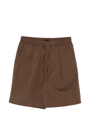 Low Brand Tokyo stripe-pattern shorts - Brown