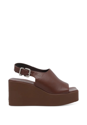 Vic Matie Travel wedge sandals - Brown