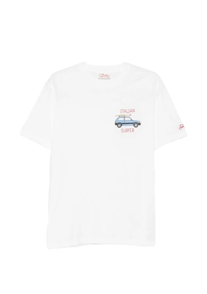 MC2 Saint Barth x Panda Portofino graphic-print T-shirt - White