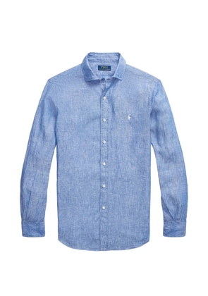 Polo Ralph Lauren logo-embroidered button-down shirt - Blue