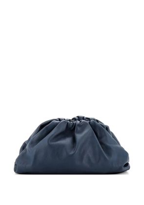 Bottega Veneta Pre-Owned The Pouch Leather clutch bag - Blue