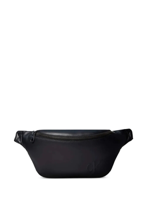 Calvin Klein logo-debossed belt bag - Black