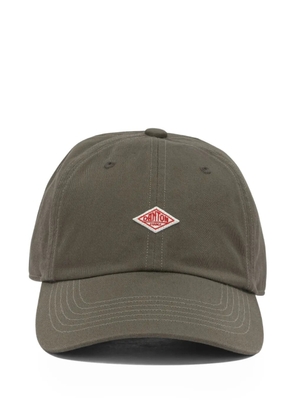 Danton logo-patch cotton baseball cap - Grey