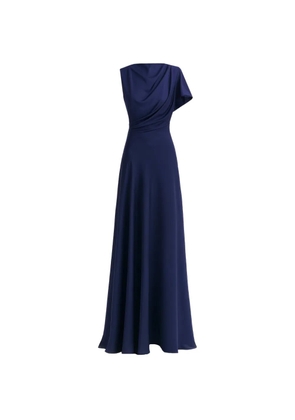 Gemy Maalouf draped cut-out dress - Blue