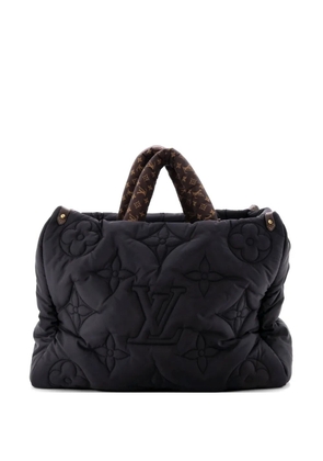 Louis Vuitton Pre-Owned Pillow OnTheGo Tote Monogram Quilted Econyl Nylon GM satchel - Black
