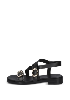 FRAU multi-strap leather sandals - Black