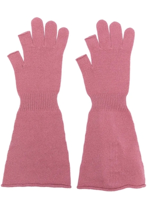 Rick Owens Thulian gloves - Pink