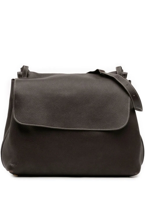 The Row Pre-Owned 2000-2026 Leather shoulder bag - Brown