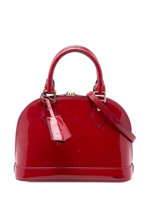 Louis Vuitton Pre-Owned 2013 Monogram Vernis Alma BB satchel - Red