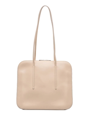 The Row Pre-Owned 2000-2025 Smooth Leather Siamese shoulder bag - Neutrals