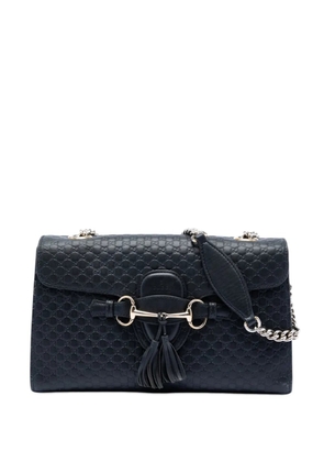 Gucci Pre-Owned 2016-2026 Medium Microguccissima Emily shoulder bag - Black