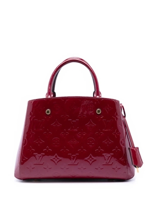 Louis Vuitton Pre-Owned 2015 Monogram Vernis Montaigne BB satchel - Pink