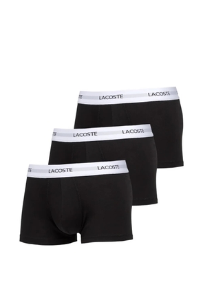 Lacoste logo-waistband boxers set (set of three) - Black