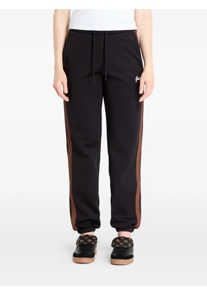 GUESS USA side-stripe track pants - Black