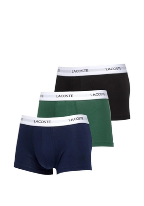 Lacoste logo-waistband boxers (pack of three) - Black