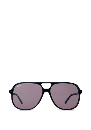 Ray-Ban Bill logo-detail pilot-frame sunglasses - Black