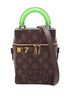 Louis Vuitton Pre-Owned 2021-2026 Monogram No7 Vertical Box Trunk satchel - Brown