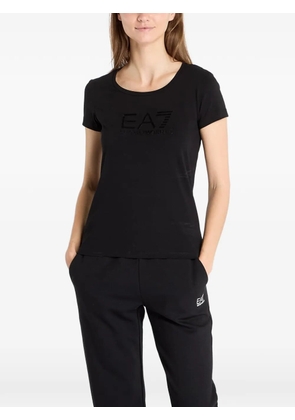 Ea7 Emporio Armani logo-print T-shirt - Black
