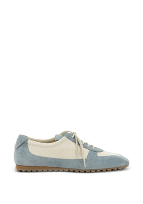 Aeyde Uma suede-panelled sneakers - Blue