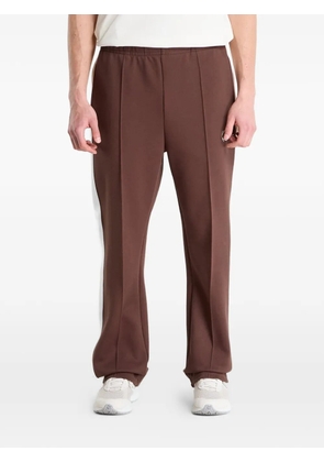 karl kani side-stripe logo-embroidered track pants - Brown