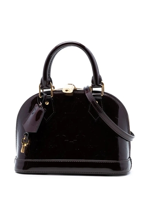 Louis Vuitton Pre-Owned 2012 Monogram Vernis Alma BB satchel - Purple
