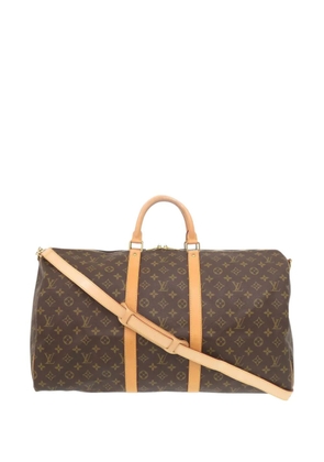 Louis Vuitton Pre-Owned 1999 Monogram Keepall Bandouliere 55 travel bag - Brown