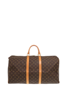 Louis Vuitton Pre-Owned 1996 Monogram Keepall 55 travel bag - Brown