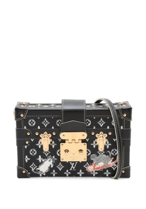 Louis Vuitton Pre-Owned 2018-2019 Grace Coddington Catogram Petite Malle crossbody bag - Black