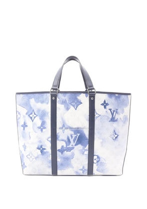 Louis Vuitton Pre-Owned 2021 Monogram Watercolor Weekend Tote GM satchel - Blue