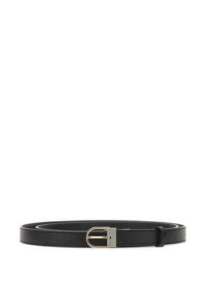 Victoria Beckham Dorian leather belt - Black