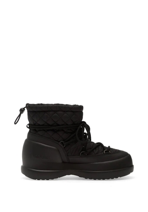 Moon Boot Mezzaluna quilted lace-up boots - Black