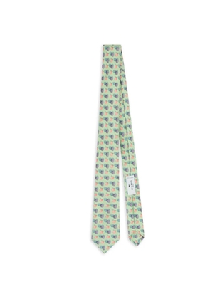 ETRO jacquard-silk tie - Green