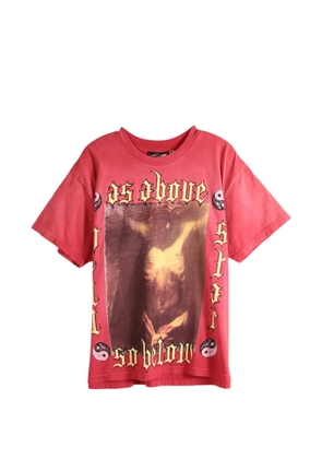 HELLSTAR As Above So Below graphic-print T-shirt - Red