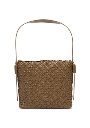 Tommy Hilfiger braided shoulder bag - Brown