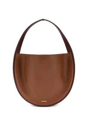 Jil Sander Pivot leather tote bag - Neutrals
