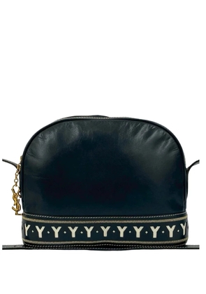 Saint Laurent Pre-Owned 20th Century Leather Y Cutout crossbody bag - Blue