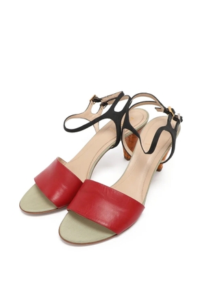 Fendi Pre-Owned open-toe ankle-strap sandals - Red