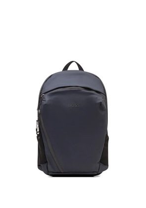 BOSS Stenson logo-print backpack - Grey