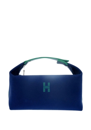 Hermès Pre-Owned 2020-2026 Large Toile Bride A Brac Case vanity bag - Blue