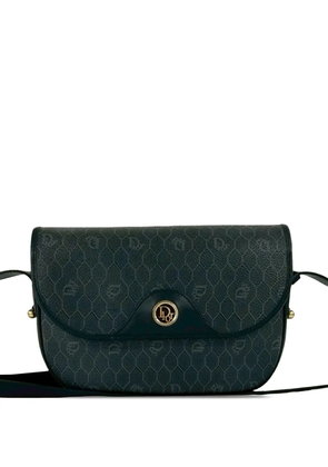 Christian Dior Pre-Owned 20th Century Honeycomb Coated Canvas crossbody bag - Black